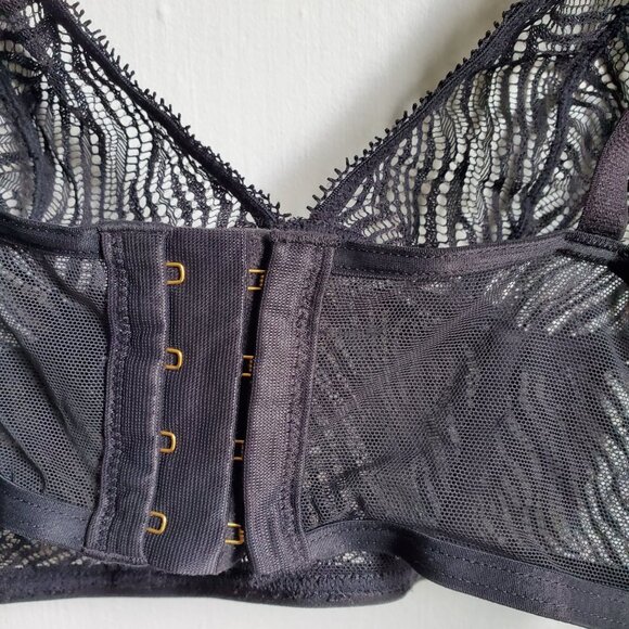 Victoria’s Secret Black Lace Bustier 34B - Picture 2 of 4